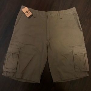 Dockers Olive Cargo Shorts NWT